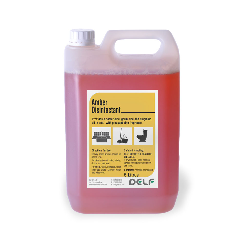 Amber Disinfectant - 5 Litre
